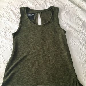 Element Knit Split Back Tank